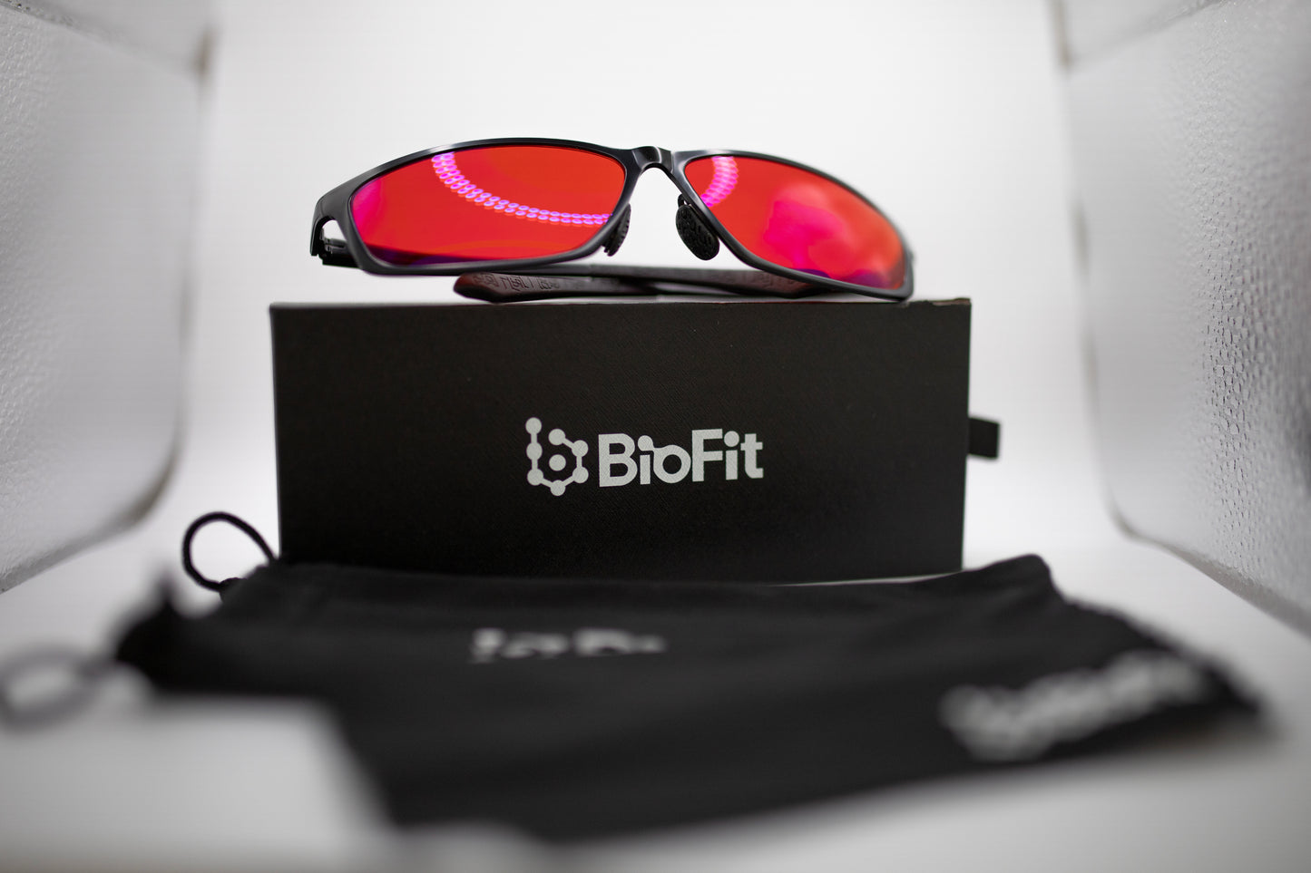 Lunettes rouges anti-lumière bleue