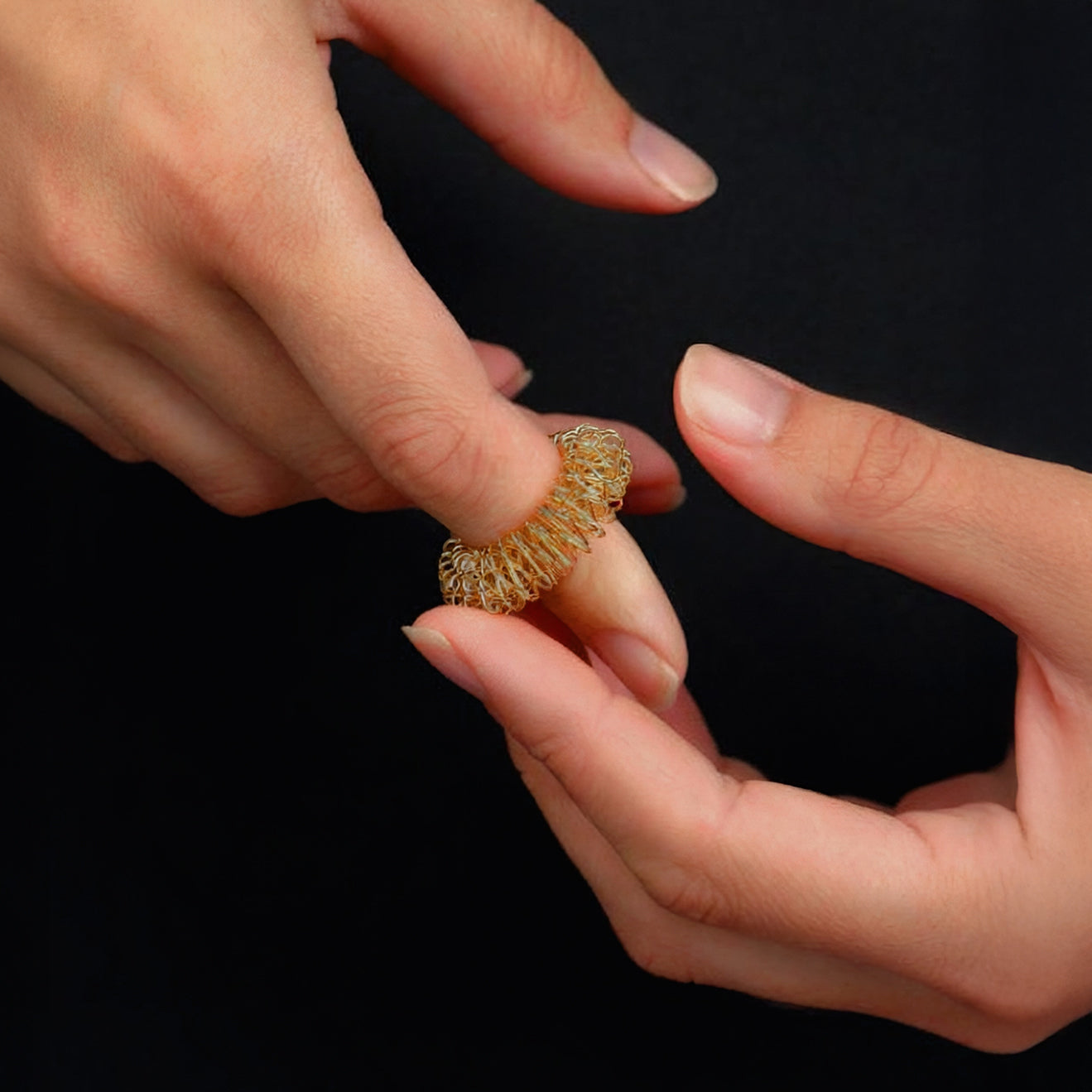 Bague antistress acupuncture