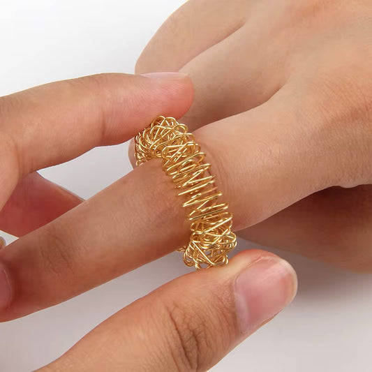 Bague antistress acupuncture