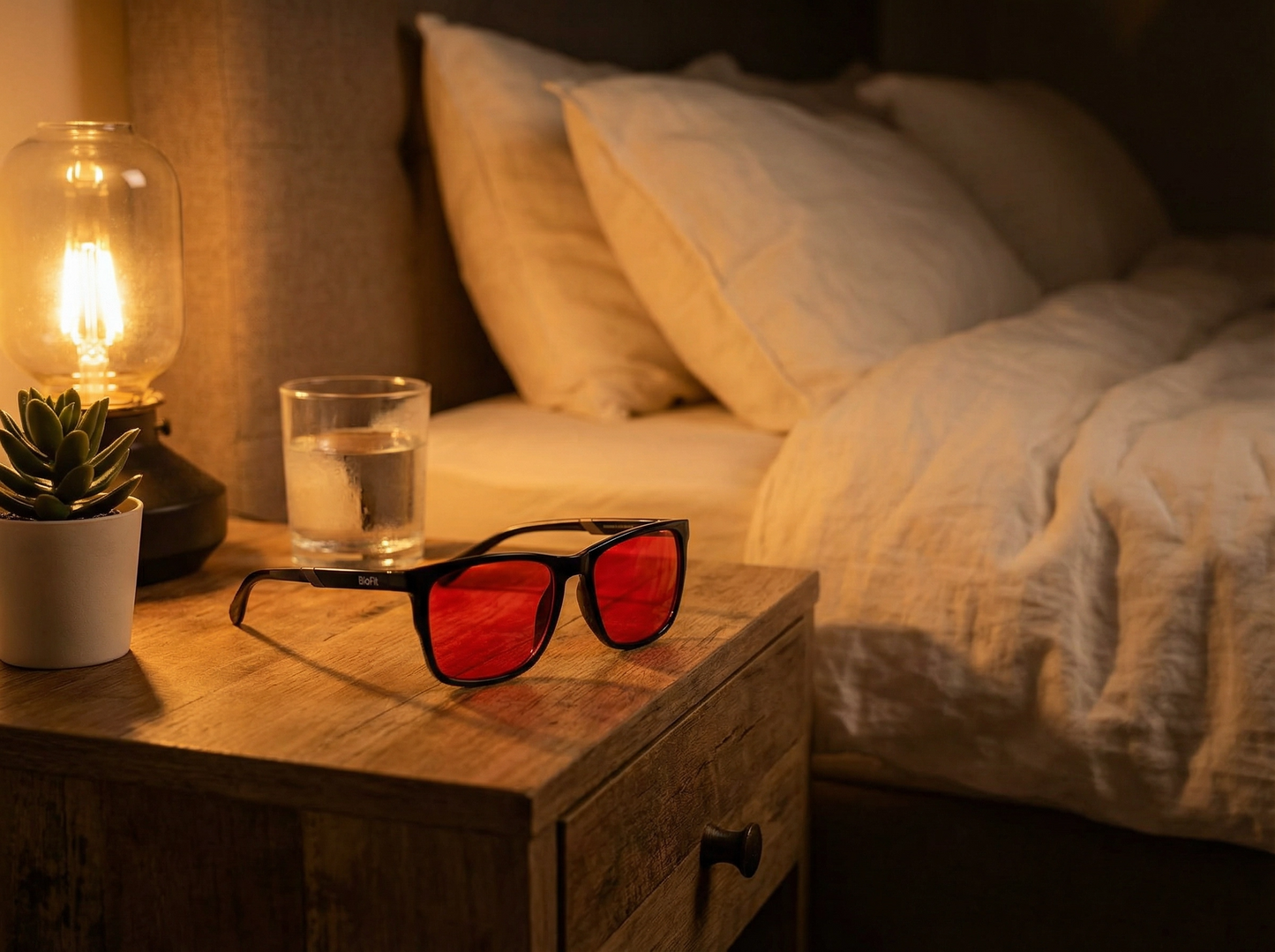Lunettes rouges anti-lumière bleue (Model 2)