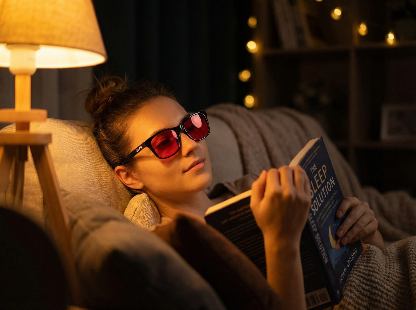 Lunettes rouges anti-lumière bleue (Model 2)